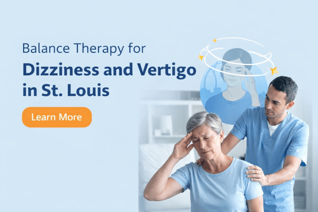 Balance therapy for dizziness in St. Louis