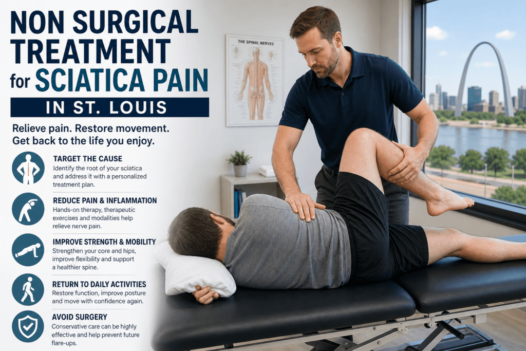 Non Surgical Sciatica treatment in St Louis